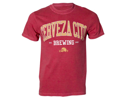University Tee - Burgundy